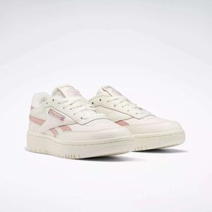 Reebok Cream and Pink Classic Sneakers